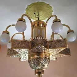 Lampu Gantung Masjid Kuningan Berkualitas